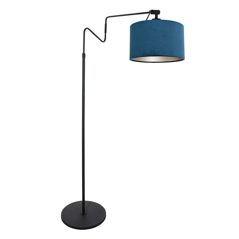 Foto van Steinhauer linstrøm vloerlamp -- blauw en zwart