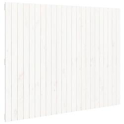 Foto van The living store wandhoofdbord massief grenen - 146.5 x 3 x 110 cm - klassiek design