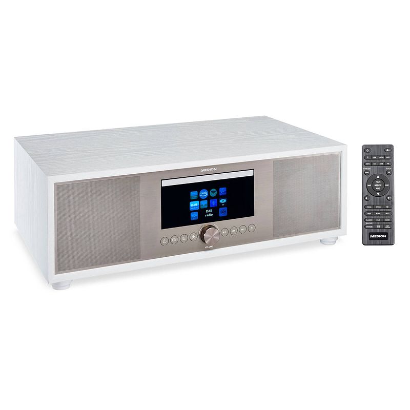 Foto van Medion p66024 - dab+ radio - bluetooth - 2 x 20 watt - 2021 - zwart