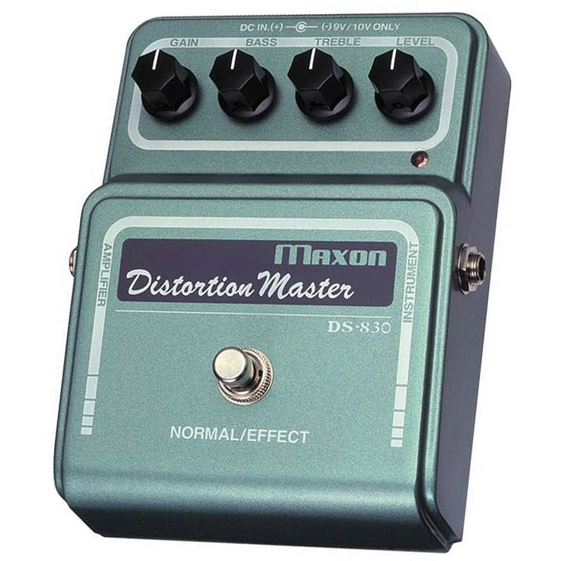 Foto van Maxon ds-830 distortion master pedaal