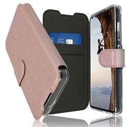 Foto van Accezz xtreme wallet bookcase samsung galaxy s23 telefoonhoesje roze