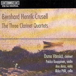 Foto van Crusell: the three clarinet quartets - cd (7318590007419)