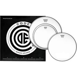 Foto van Code drum heads tpdnactds dna standard pack 10-13-16 inch coated tomvellen + 14 inch coated snaredrumvel