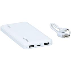 Foto van Philips dlp7719n/00 powerbank - usb-a en usb-c - led-indicator - 10000mah - wit