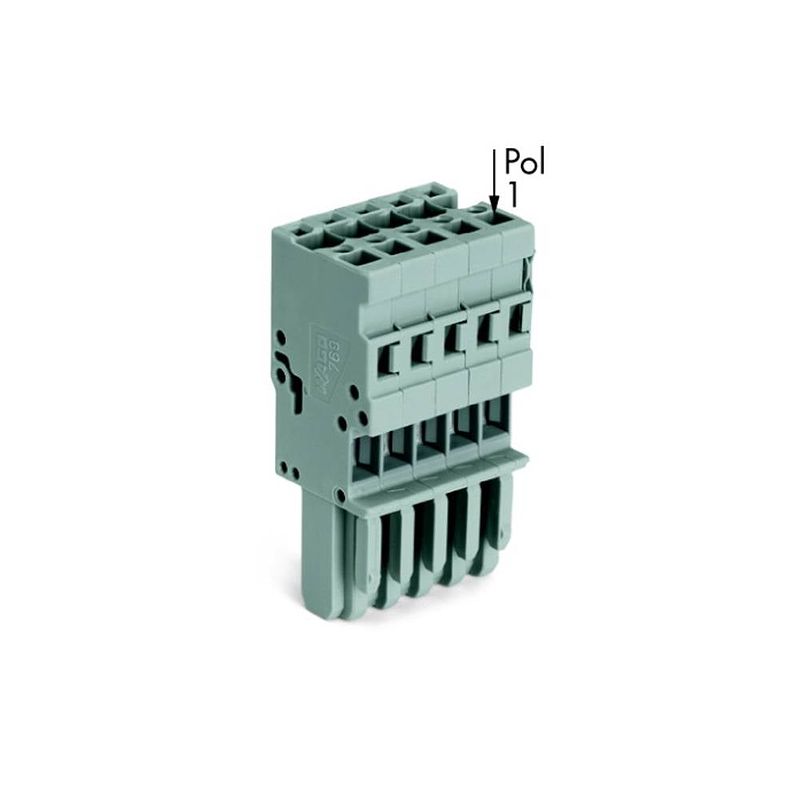 Foto van Wago 769-101 connector, female 200 stuk(s)