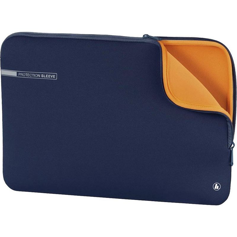 Foto van Hama neoprene laptophoes geschikt voor max. (laptop): 39,6 cm (15,6) blauw