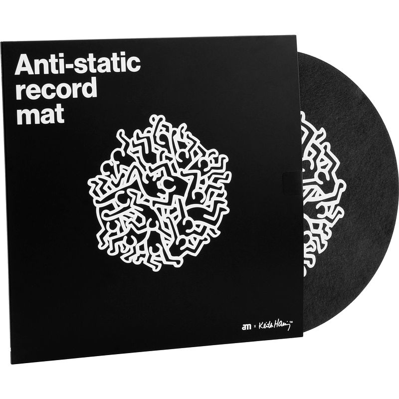 Foto van Am clean sound keith haring record mat antistatische slipmat