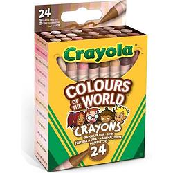 Foto van Crayola colours of the world - 24 waskrijtjes
