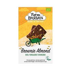 Foto van Farm brothers bio vegan brownie amandel koekjes 135g bij jumbo