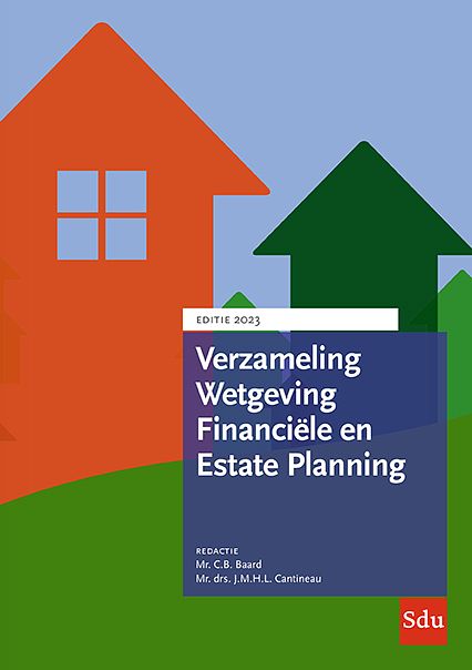 Foto van Verzameling wetgeving financiele en estate planning. editie 2023 - hardcover (9789012408561)