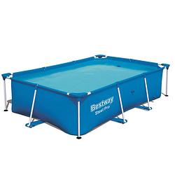 Foto van Bestway steel pro zwembad met stalen frame 259x170x61 cm 56403