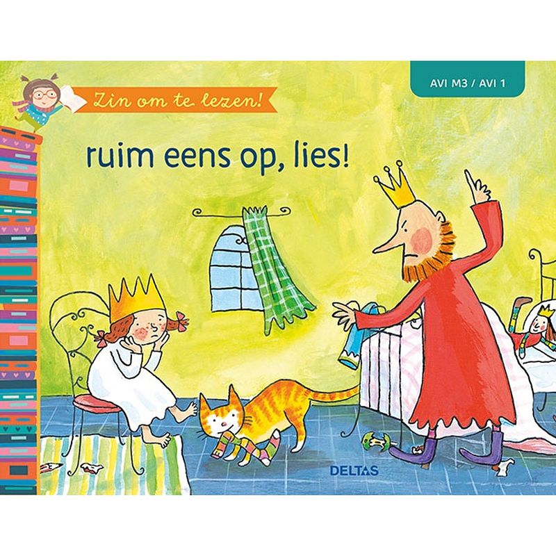 Foto van Deltas zin om te lezen! - ruim eens op, lies! (avi m3/avi 1)