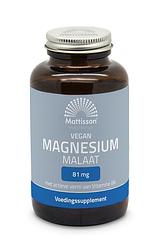 Foto van Vegan magnesium malaat 81mg capsules