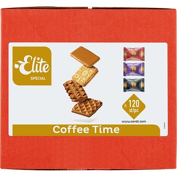 Foto van Elite coffee time koekjesmix 120 x 1st bij jumbo