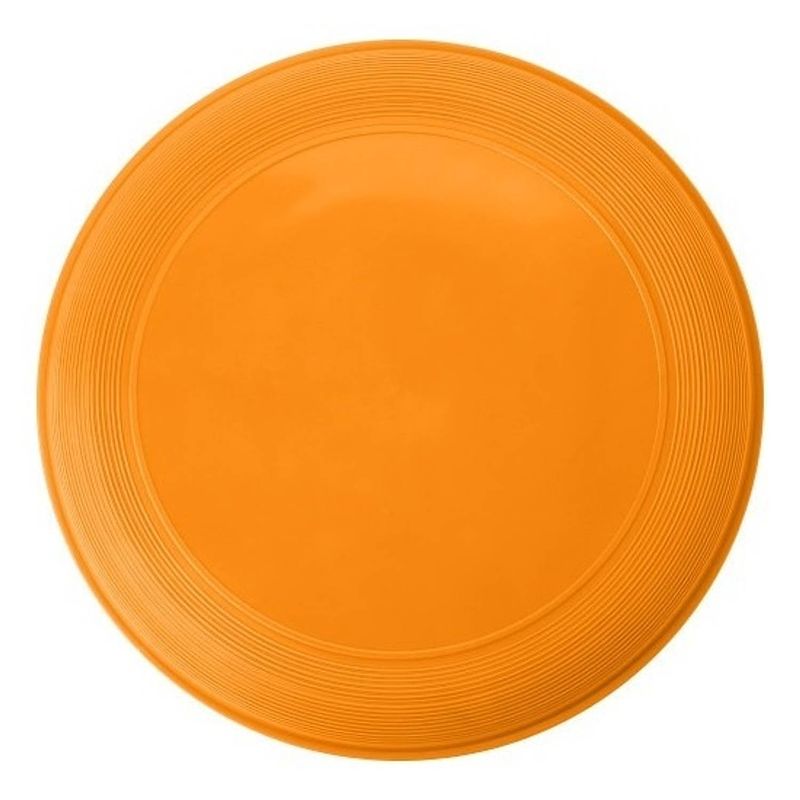 Foto van Oranje speelgoed frisbee 21 cm - frisbees