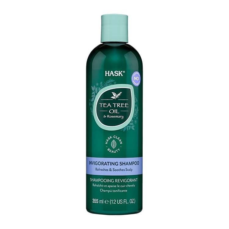 Foto van Hask teatree oil & rosemary shampoo