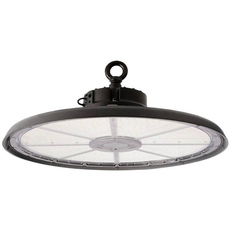 Foto van Deko light vega 732157 led-halverlichting led 160 w diepzwart (ral 9005)