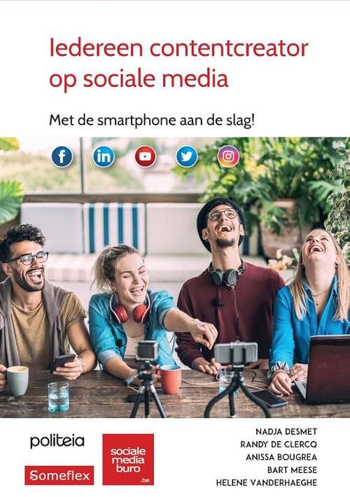 Foto van Iedereen contentcreator op sociale media (pakket van 5) - nadja desmet - paperback (9782509036636)