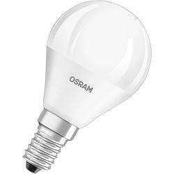 Foto van Osram 4058075832046 led-lamp energielabel g (a - g) e14 kogel 3.3 w = 25 w warmwit (ø x l) 45 mm x 79 mm 1 stuk(s)