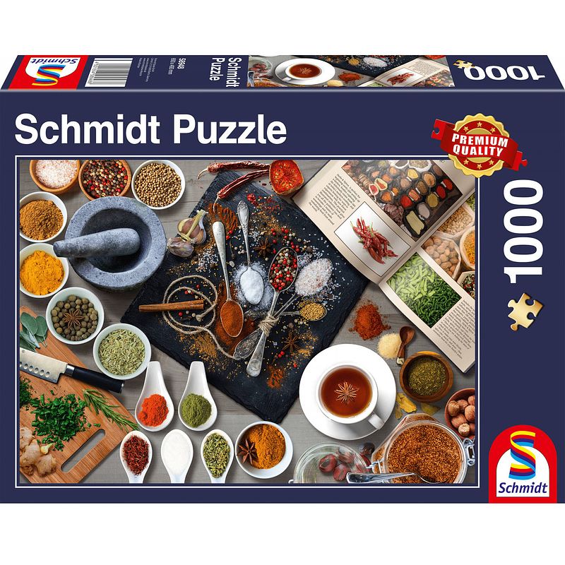 Foto van 999 games legpuzzel schmidt 37,3 x 27,2 cm karton 1000 stuks