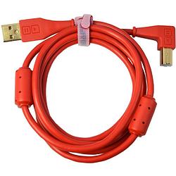 Foto van Dj techtools chroma cable angled usb 1.5 m rood