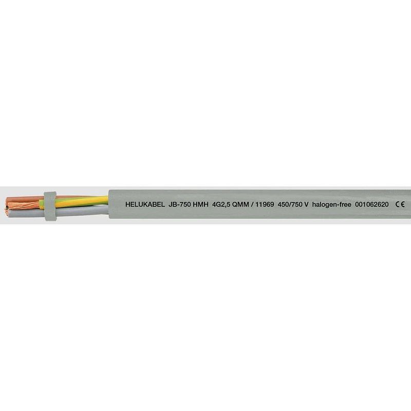 Foto van Helukabel jb-750 hmh stuurstroomkabel 5 g 1.50 mm² grijs 11967-500 500 m