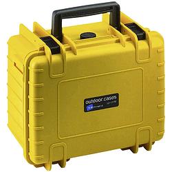 Foto van B & w international outdoor-koffer outdoor.cases typ 2000 6.6 l (b x h x d) 270 x 215 x 165 mm geel 2000/y/si