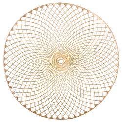 Foto van Placemat set van 4 gold mandala - ø38 cm