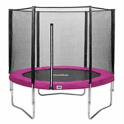 Foto van Salta combo trampoline rond met veiligheidsnet - 183 cm - roze