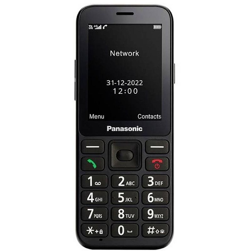 Foto van Panasonic kx-tu250 senioren mobiele telefoon zwart