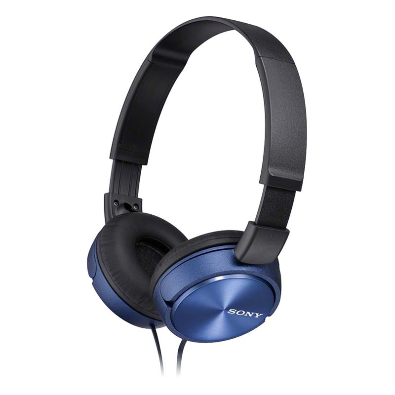 Foto van Sony mdr-zx310 hoofdtelefoon blauw