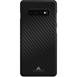 Foto van Black rock ultra thin iced backcover samsung galaxy s10+ zwart, carbon