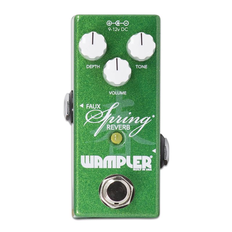 Foto van Wampler mini faux spring reverb effectpedaal