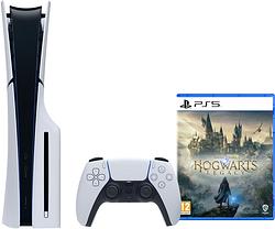 Foto van Playstation 5 slim disc edition + hogwarts legacy