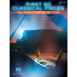 Foto van Hal leonard first 50 classical pieces you should play on the piano