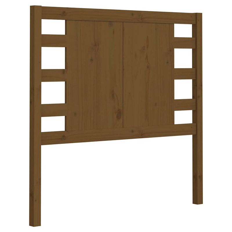 Foto van The living store houten hoofdeinde - klassiek - hoofdborden - afmeting- 96 x 4 x 100 cm - kleur- honingbruin