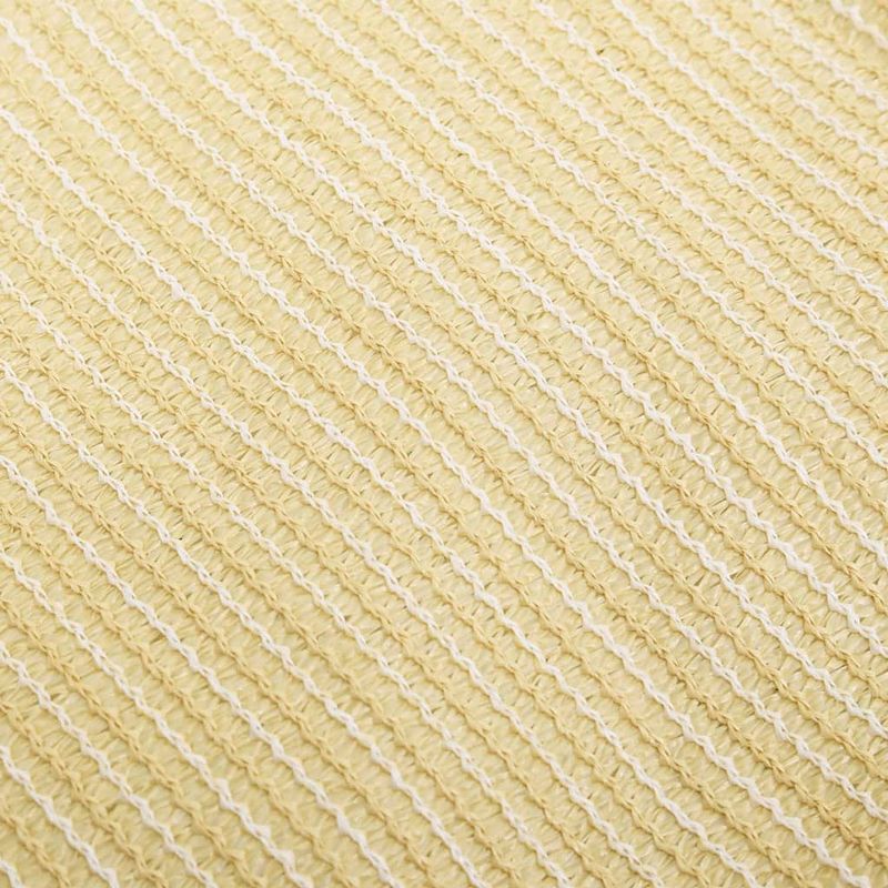 Foto van Infiori zonnezeil 160 g/m² 3,5x5 m hdpe beige