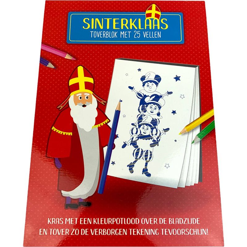 Foto van Sinterklaas toverblok - 25 vellen