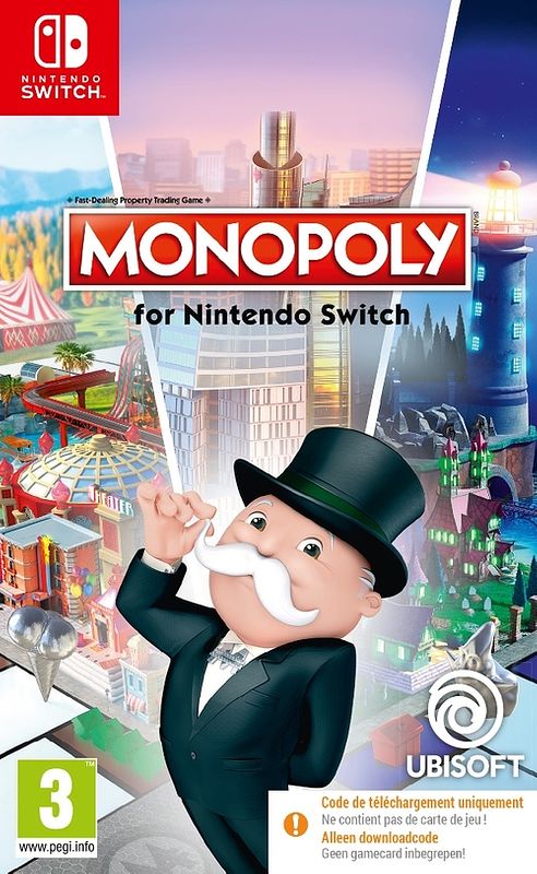 Foto van Monopol  (code in a box) - nintendo switch (3307216176374)