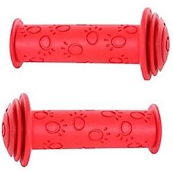 Foto van Cycle tech handvatten kind 10,5 cm rood per paar