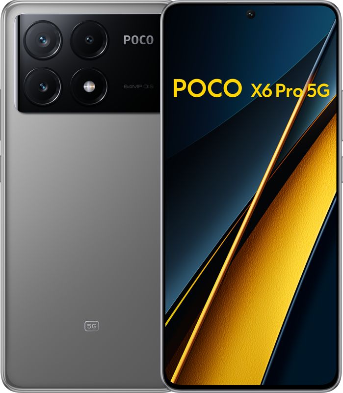 Foto van Poco x6 pro 256gb grijs 5g