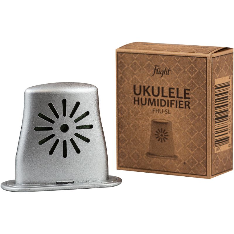 Foto van Flight fhu-sl ukulele humidifier humidifier voor ukelele zilver