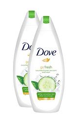 Foto van Dove go fresh fresh touch douchecrème duo