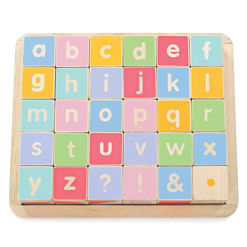 Foto van Le toy van ltv - abc wooden blocks