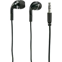 Foto van Basetech in ear oordopjes kabel zwart