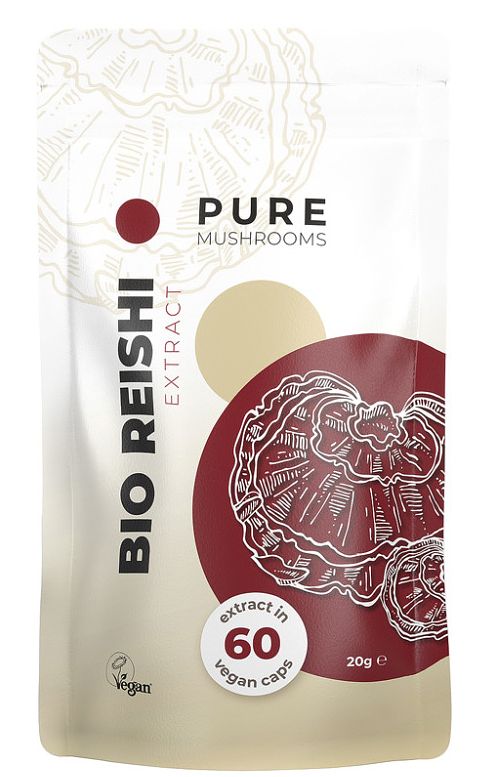 Foto van Pure mushrooms bio reishi capsules