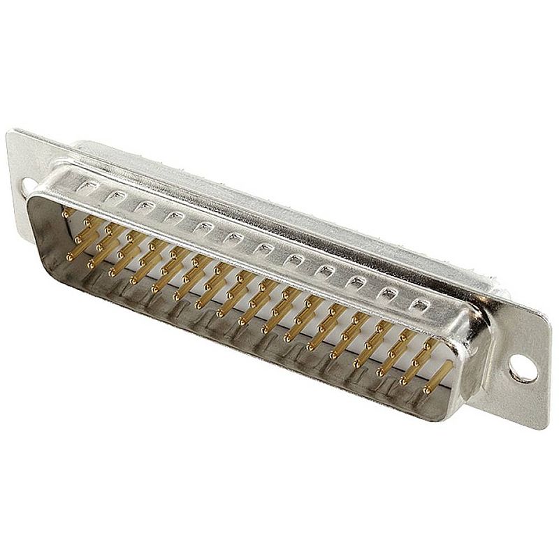 Foto van Encitech dm50-sp-w 2108-0200-05 d-sub male connector 180 ° aantal polen: 50 soldeerkelk 1 stuk(s) tray