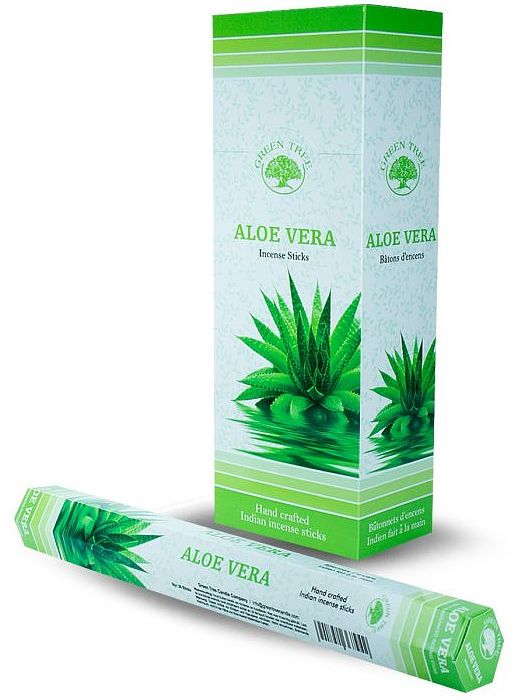 Foto van Green tree wierook aloe vera