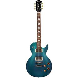 Foto van Cort classic rock cr200 flip blue elektrische gitaar met pearlescent afwerking