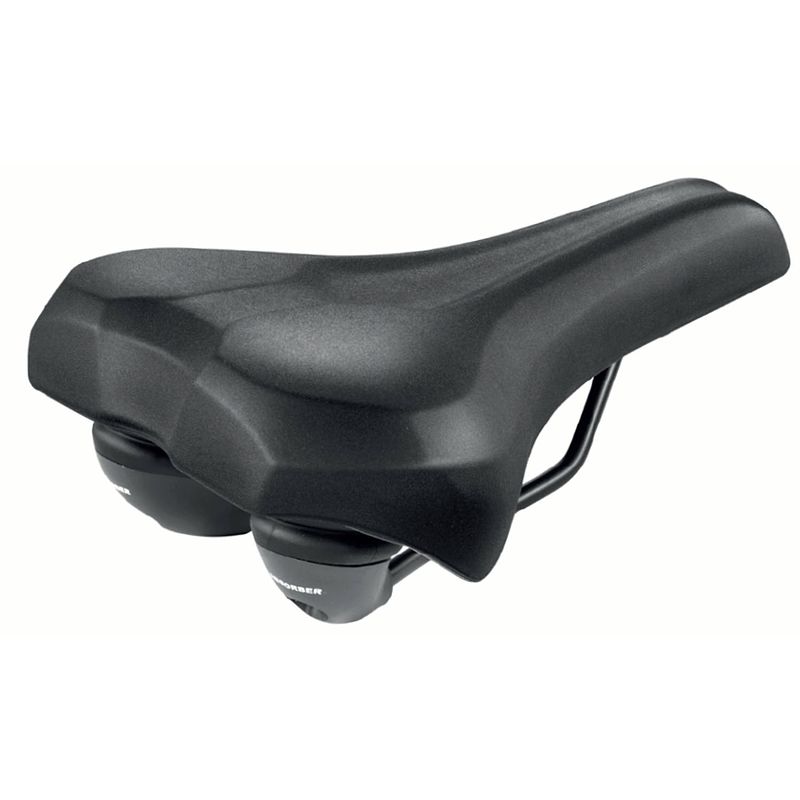 Foto van Selle monte grappa bmg 5008 plus ebike zadel elastomeri rigida zwart